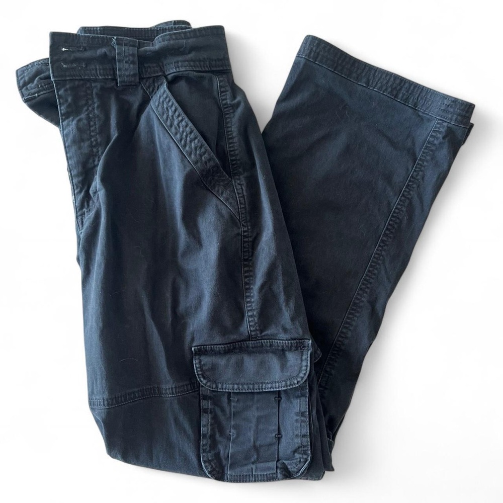 Abercrombie & Fitch Navy Straight Leg Pants